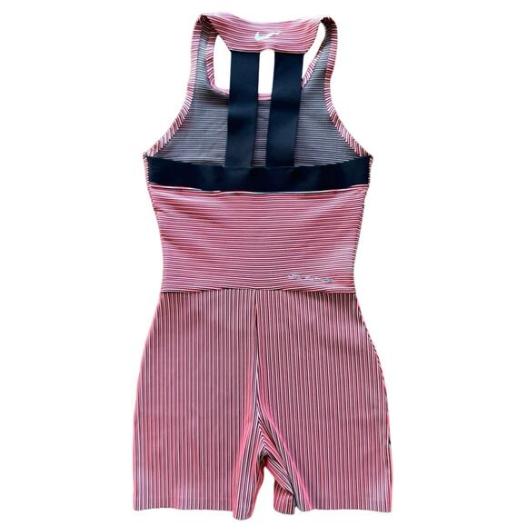 Nike women’s Running Unitard Bodysuit Black Pink size XS - Picture 2 of 6
